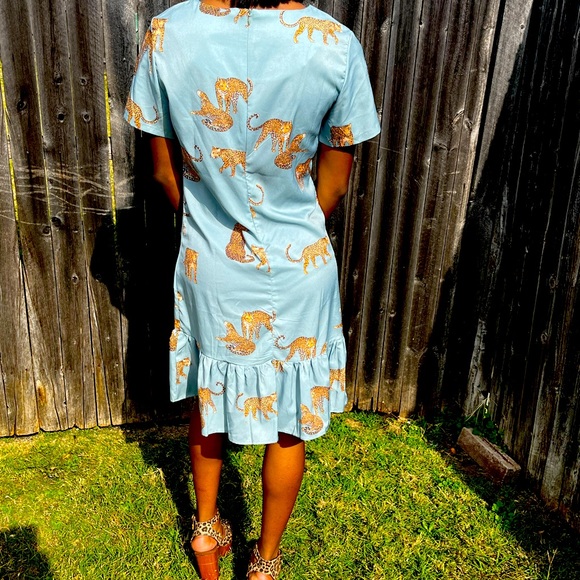 SHEIN leopard dress - Picture 1 of 4
